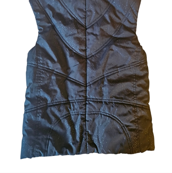 EUC | Children's Place Black Quilted Puffer Vest with High Collar | Size: 7/8 - Picture 5 of 13